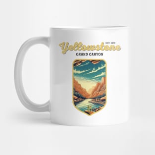 USA - NATIONAL PARK - YELLOWSTONE Grand Canyon of the Yellowstone - 6 Mug